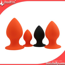 Productos de sexo para adultos Silicona Butt Anal Plug para las mujeres (DYAST143)